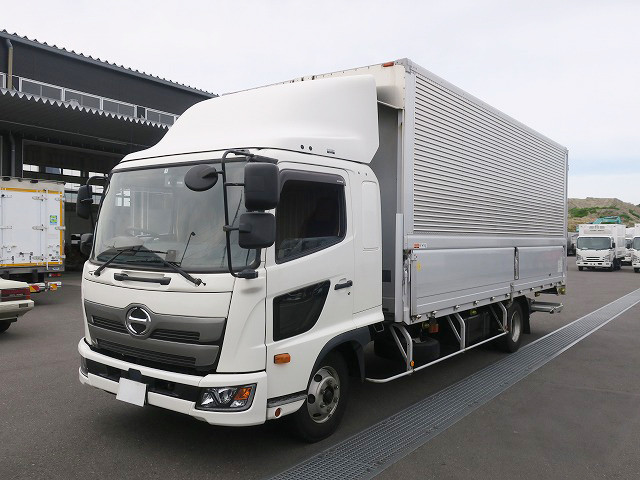 [Lease-only vehicle] Reiwa 1 model Hino Ranger medium-sized aluminum wing 6200 wide storage PG 