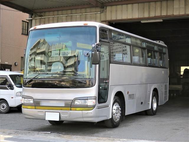 【リース専用車両】平成15年式 日野セレガ 大型観光バス 定員29名 7列シート モケットシート（リクライニング式）貫通トランク 