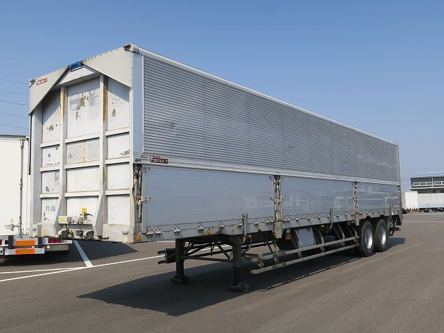 [Vehicles for lease only] 2008 model Nippon Fruehauf 2-axle wing trailer, maximum load capacity 19.3t