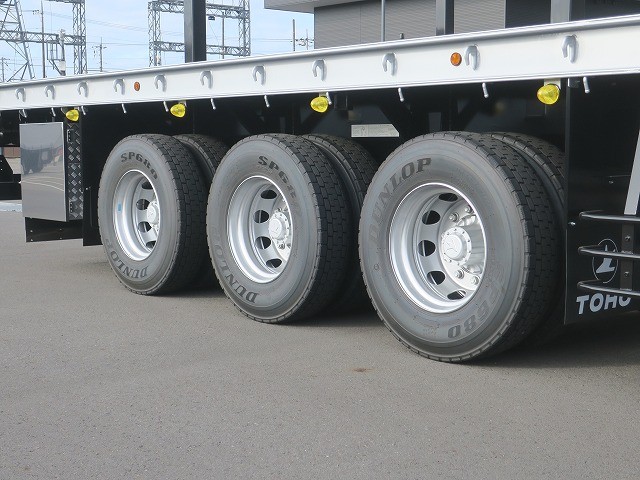通販店東邦 3軸セミトレーラ 平成31年式 積載:28100kg 第5輪荷重:9930kg 車検1年付き 大型トラック