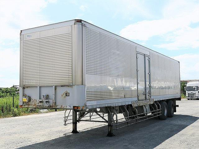 [Vehicle for lease only] 2005 model Nippon Trex 2-axle van semi-trailer, maximum load capacity 21.8t, left side door 