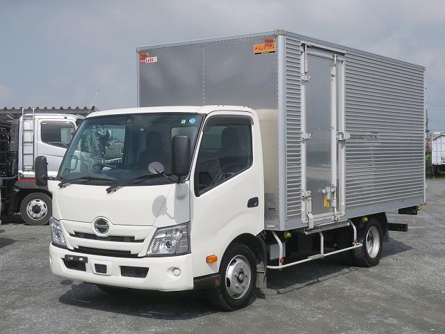 [Vehicles exclusively for lease] Reiwa 3 model Hino Dutro 2t aluminum van, wide and long, interior height 212cm, fully low floor, left sliding door [Semi-medium license compatible *Excluding 5t limited]