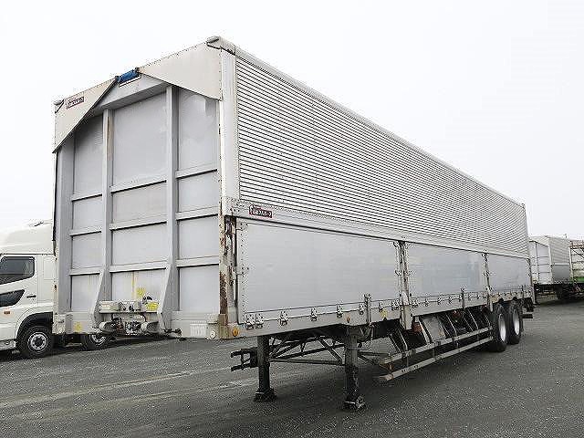 [Vehicle for lease only] 2010 model Nippon Fruehauf 2-axle wing trailer, maximum load capacity 19.4t, rear wheel air suspension