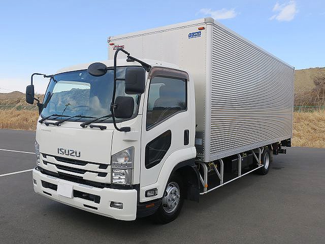 [Lease vehicle] 2016 Isuzu Forward medium-sized aluminum van 6200 wide combination gate ETC back-eye camera