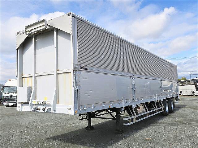 [Vehicles for lease only] 2007 model Nippon Fruehauf 2-axle wing trailer, maximum load capacity 20t