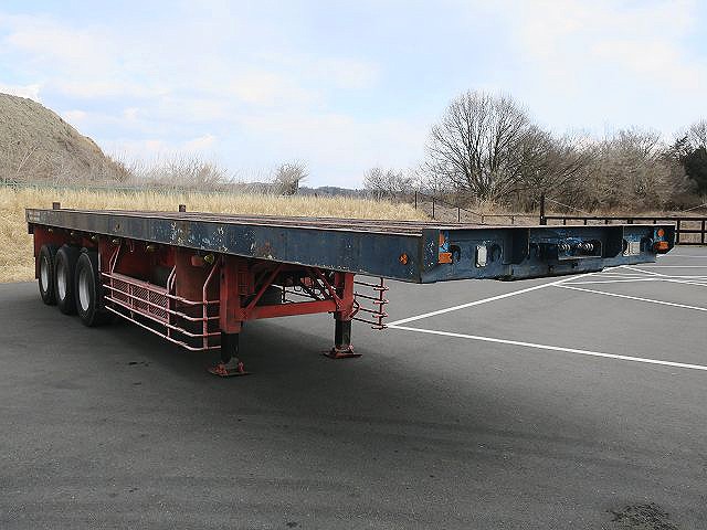 中古トラック 日本トレールモービル 3軸まな板セミトレーラー ＃2