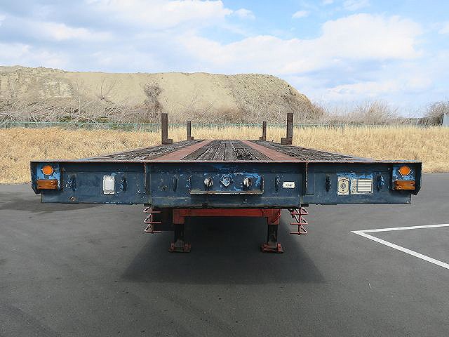 中古トラック 日本トレールモービル 3軸まな板セミトレーラー ＃5
