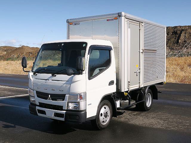 [Vehicles for lease only] 2015 Mitsubishi Fuso Canter 2t aluminum van, standard short (10 shaku), left sliding door, full low floor, 150 horsepower [Semi-medium-sized (5t only) license compatible *Old standard license OK]