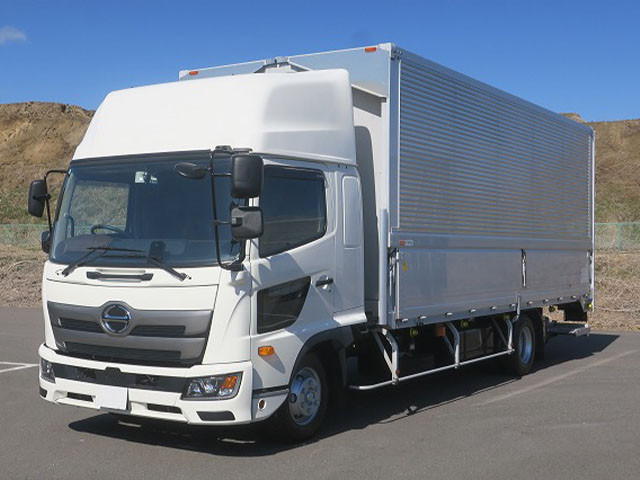 Reiwa 4 model Hino Ranger Medium-sized aluminum wing 6200 wide Retractable PG Rear wheel air suspension High roof 