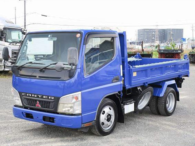 2006 Mitsubishi Fuso Canter 3-way dump truck, 2t load capacity, made in the Far East, low-floor, manual cobo lane [medium-sized license required *excluding 5t limited]