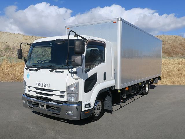 2016 Isuzu Forward Medium-sized Aluminum Van Wide Combination Gate 240 HP Aluminum Wheels