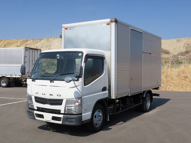 2012 Mitsubishi Fuso Canter 2t Aluminum Van Standard Long Bed Height 205cm Left Sliding Door Rear 3 Doors 150HP 2-Tier Lashing Rail [Semi-Medium License Compatible *Excluding 5t Limited]