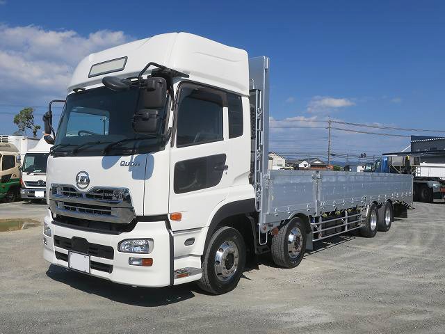 2016 UD Trucks Quon aluminum block low-floor self-loader, 5-way opening, winch, high roof, aluminum wheels