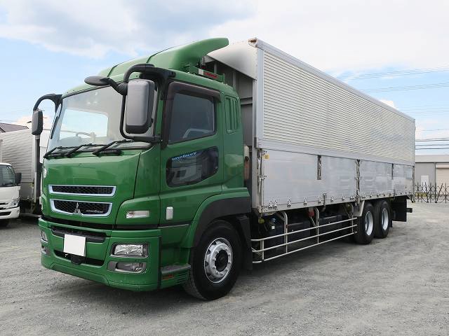 2015 Mitsubishi Fuso Super Great Large aluminum wing High-floor 3-axle