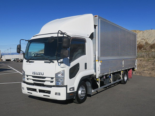 [Lease vehicle] 2018 Isuzu Forward Medium-sized Aluminum Wing 6200 Semi-wide Combination Gate