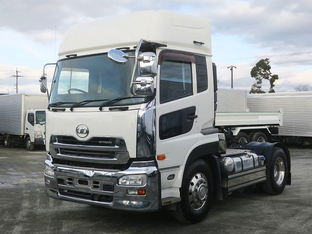 2013 UD Trucks Quon Tractor Head 5th Wheel Load 11.5t High Roof Aluminum Wheels ★ Actual mileage on the meter: approx. 540,000km! ★