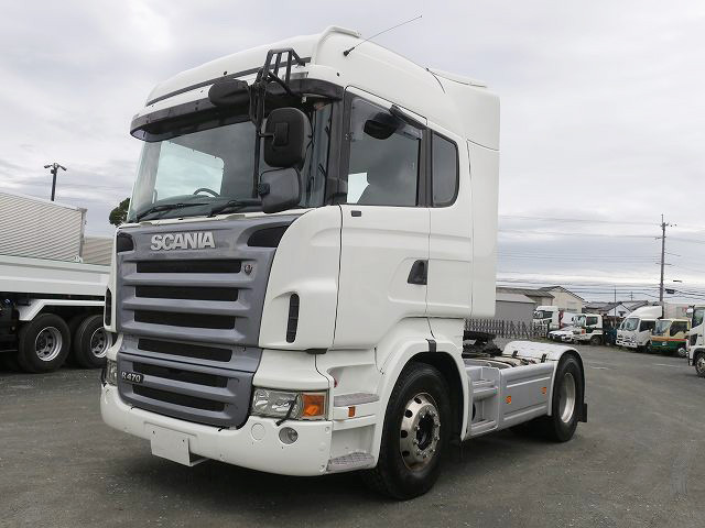 2007 model Scania R470 tractor head, 5th wheel load 11.4t, 470 horsepower, high roof, aluminum wheels ★ Actual mileage on the meter: approx. 350,000km! ★