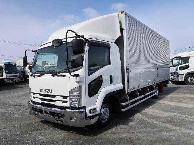 [Lease vehicle] 2015 Isuzu Forward Medium-sized Aluminum Wing 6200 Wide Combination Gate