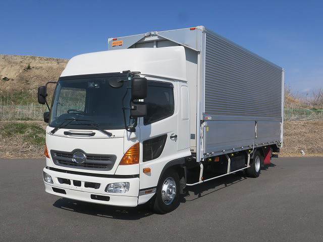 2017 Hino Ranger Medium-sized Aluminum Wing 6300 Standard Combination Gate High Roof 240 Horsepower