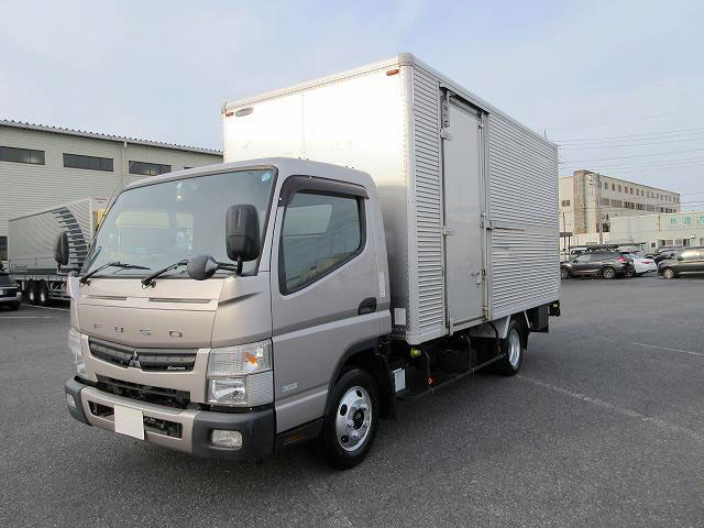 2016 Mitsubishi Fuso Canter 2t Aluminum Van Wide Long Cargo Bed Height 217cm Both Side Sliding Doors Combination Gate Fully Low Floor 2 Pedal 150 Horsepower [Semi-Medium License Compatible *Excluding 5t Limited]