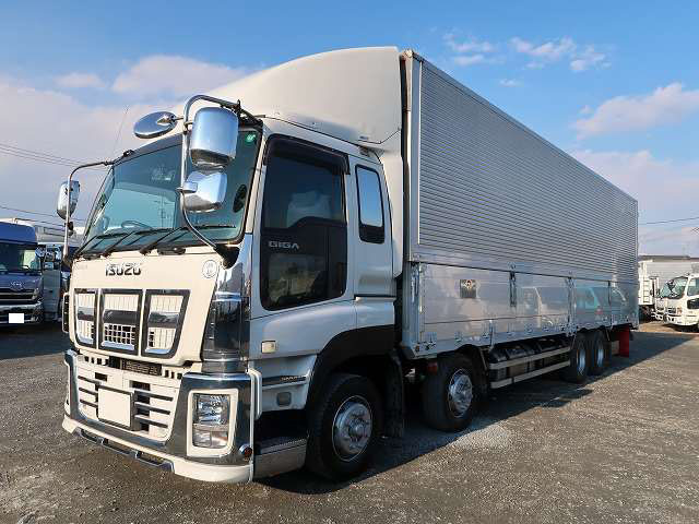 [Lease vehicle] 2013 Isuzu Giga large aluminum wing 4-axle low floor retarder