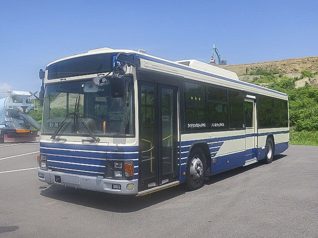 2006 Isuzu Erga Large Route Non-Step Bus PJ-LV234N1 Capacity 77 people Moquette seats (fixed) 10 rows of seats