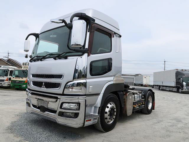 2014 Mitsubishi Fuso Super Great Tractor Head, Maximum load 11.5t, 420 horsepower, High roof, *Actual mileage approx. 320,000km/Vehicle inspection valid until May 2015*