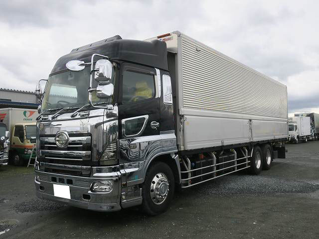 [Lease vehicle] 2016 Hino Profia, large aluminum wing, high floor, 3 axles, high roof, retarder