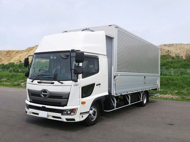 2023 Model Hino Ranger Medium-sized aluminum wing 6200 wide Retractable PG Rear air suspension High roof 240 horsepower