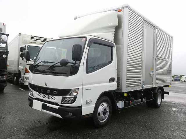 Mitsubishi Fuso Canter 2t Aluminum Van, Standard Long, 206cm Bed Height, Left Sliding Door, 2 Lashing Rails, 150 Horsepower, [Semi-Medium License Compatible *Excluding 5t Limited]