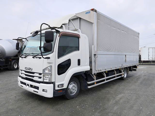 [Lease vehicle] 2015 Isuzu Forward Medium-sized Aluminum Wing 6200 Wide Combination Gate 