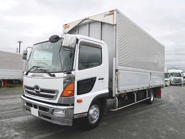 [Lease vehicle] 2012 Hino Ranger, medium-sized aluminum wing, 6200 wide 