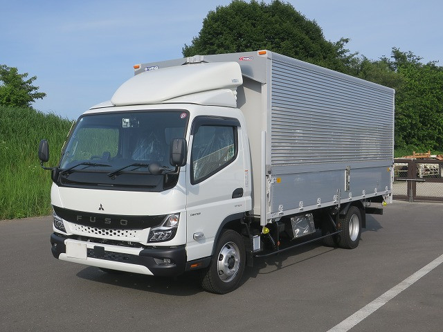 Mitsubishi Fuso Canter 2024 Model 3t Aluminum Wing Wide Extra Long 5.0m 2 Pedal 2-stage Lashing Rail 150HP [Semi-medium-sized license compatible *Excluding 5t limited]