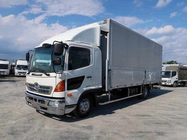 [Vehicle for lease only] 2015 Hino Ranger, medium-sized aluminum wing, 6200 wide, storage PG 