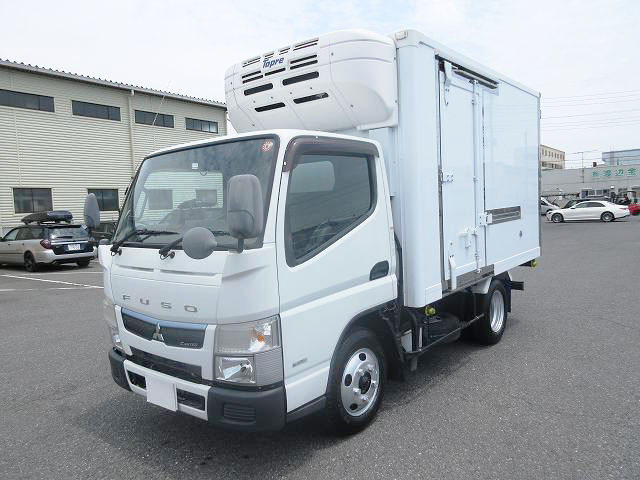 2019 Mitsubishi Fuso Canter 2t refrigerated van, standard short, Topre-made -30 degrees, left sliding door, full low floor, 150 horsepower [Semi-medium-sized (5t only) license compatible *Old regular license OK]