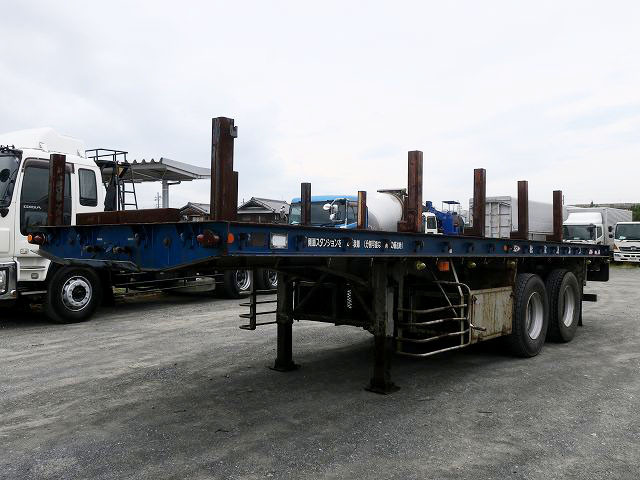 1993 model Yusouki 2-axle cutting board semi-trailer Maximum load 15.4t Single pull ★Preliminary inspection included★