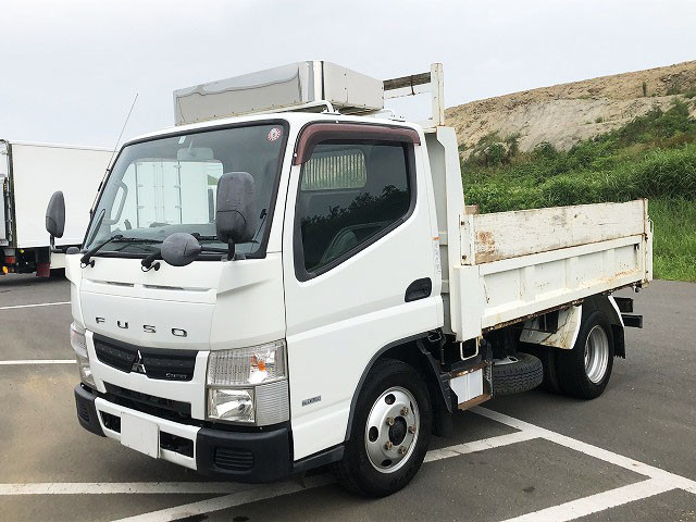 [Vehicles for lease only] 2013 Mitsubishi Fuso Canter 3t dump truck, Shinmaywa, low-floor, 150 horsepower 