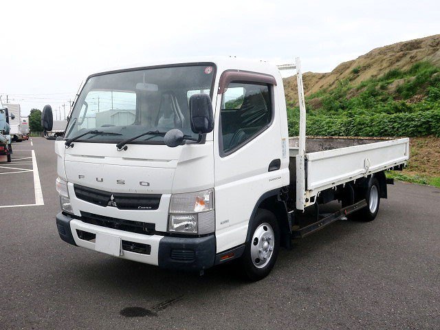 [Vehicles for lease only] Mitsubishi Fuso Canter 2015 model, 2t flatbed, wide long, 150 horsepower 