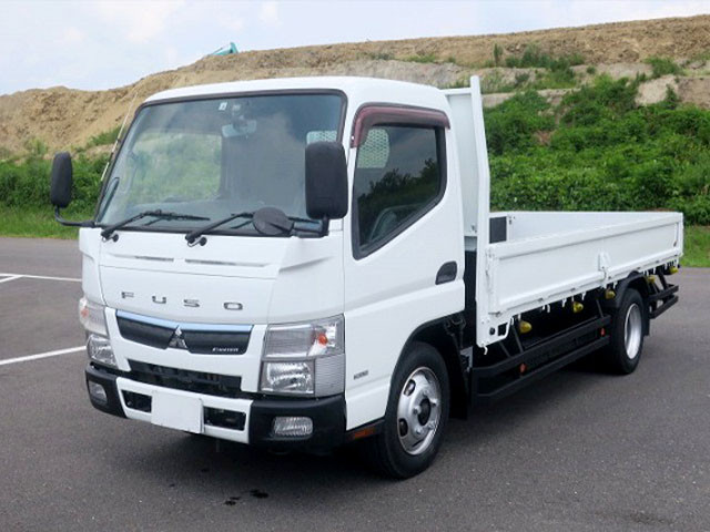 [Vehicles for lease only] 2016 Mitsubishi Fuso Canter 3t flatbed standard long 150 horsepower [Semi-medium-sized license required *Excluding 5t limited]