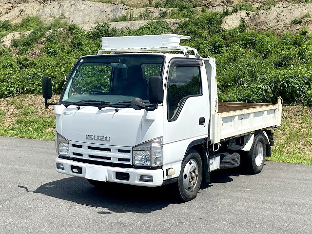 [Vehicles for lease only] 2014 model Isuzu Elf 3t dump truck, Shinmaywa-made, 150 horsepower [medium-sized vehicle license required *excluding 5t limited vehicles]