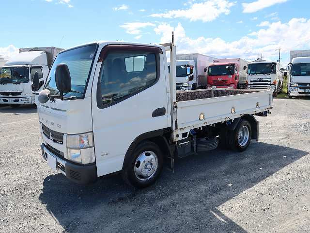 [Vehicles for lease only] Mitsubishi Fuso Canter 2t flatbed standard short model (2014 model) [Semi-medium-sized (5t only) license required *Old standard license OK]