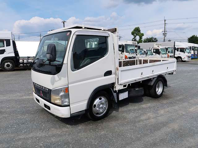 2002 Mitsubishi Fuso Canter 2t flatbed standard short [medium-sized (5t only) license compatible *old standard license OK]