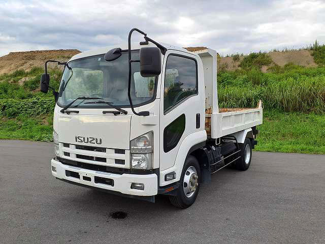 [Lease vehicle] 2014 model Isuzu Forward medium-sized dump truck manufactured by Shinmaywa 