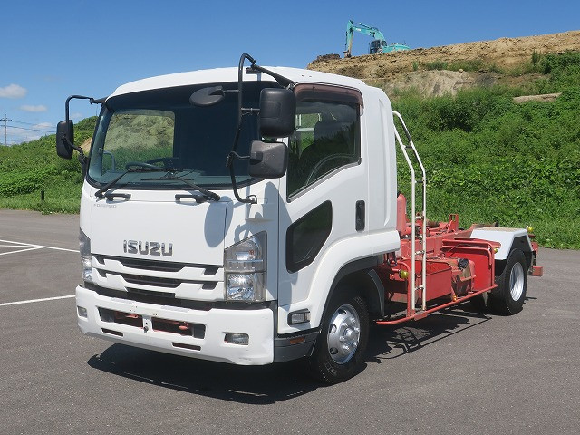 2016 Isuzu Forward Medium-sized arm roll Shinmaywa Twin hoist