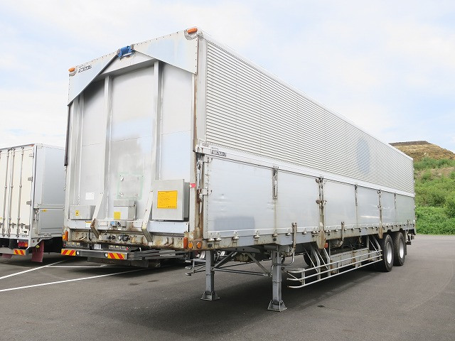 [Vehicles for lease only] 1999 model Nippon Fruehauf 2-axle wing trailer, maximum load capacity 20t