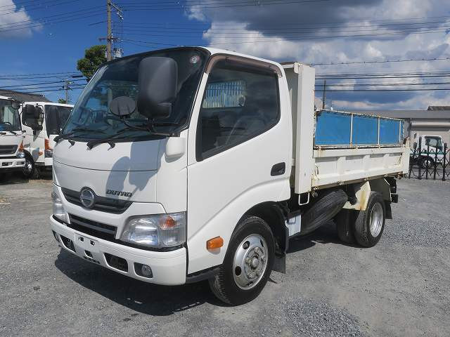 [Vehicles for lease only] 2014 Hino Dutro 2t dump truck, made by Kyokuto, manual cobo lane [Semi-medium-sized (5t only) license required *Old standard license OK]