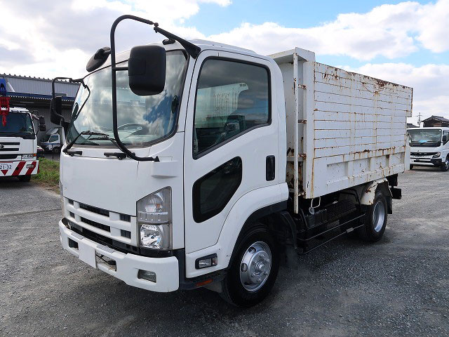 [Vehicles for lease only] 2008 model Isuzu Forward medium-sized deep dump truck, manufactured by Far East, no soil or sand allowed