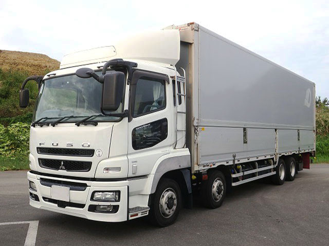 2012 Mitsubishi Fuso Super Great Large Aluminum Wing 4-Axle Low Floor ★MOT valid until January 2015★