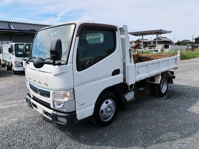 [Vehicles for lease only] Mitsubishi Fuso Canter 2017 model, 3t dump truck, manufactured in the Far East [Semi-medium-sized license required *Excluding 5t limited]