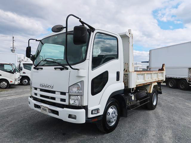 [Lease vehicle] 2010 model Isuzu Forward medium-sized dump truck manufactured by Shinmaywa 